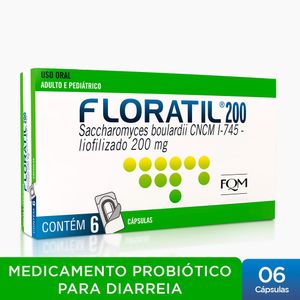 Floratil 200mg 6 Cápsulas