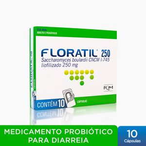 Floratil 250mg 10 Cápsulas