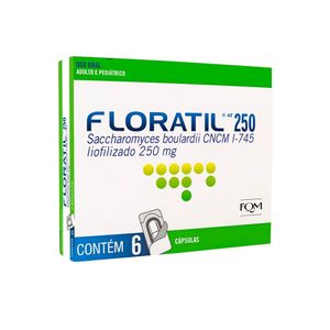 Floratil 250mg 6 Cápsulas