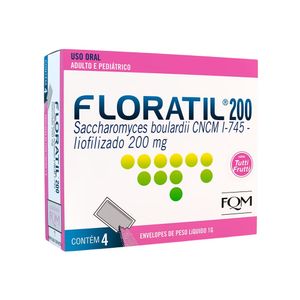 Floratil 200mg em Pó 4 Envelopes