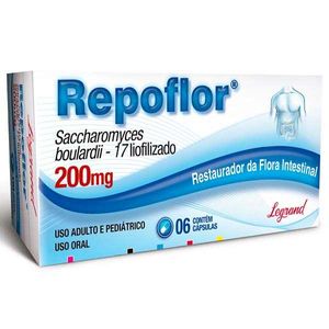 Repoflor 200mg 6 Cápsulas