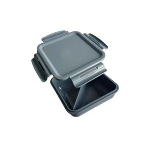 Marmita Hermética ou Trium Quadrada Azul Glacial