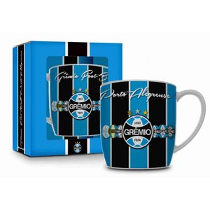 Caneca Cerâmica Brasfoot 300 ml Grêmio