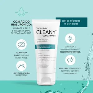 Cleany Gel de Limpeza Controle 150ml Theraskin
