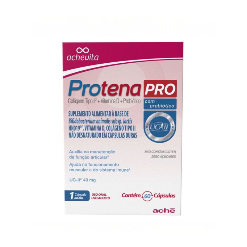 Suplemento Alimentar Protena Pro 60 Cápsulas