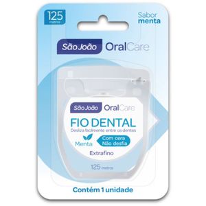 Fio Dental São João 125m Extra Fino
