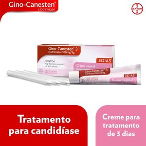 Tratamento da candidíase  Gino-Canesten® Creme Vaginal  - 3 dias