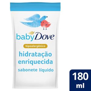 Sabonete Líquido Infantil Dove Baby 180ml Enriquecido Refil
