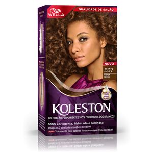 Tinta de Cabelo Koleston 537 Marrom Sedução