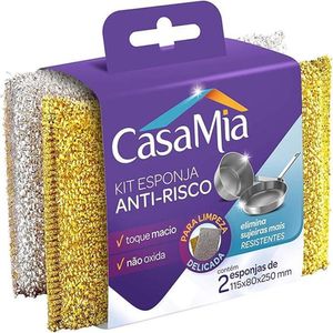 Kit Esponjas Casa Mia Anti-Risco
