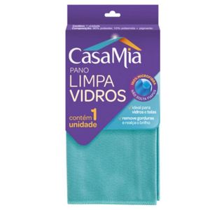 Pano Casa Mia Limpa Vidros (1 Unidade)
