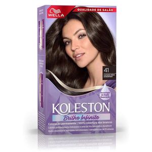 Tintura Koleston 41 Castanho Cinza Médio