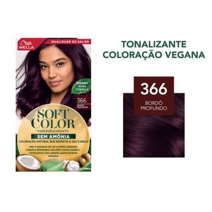 Tinta de Cabelo Softcolor 366 Bordeaux Profundo