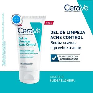 Gel de Limpeza Facial CeraVe Acne Control 140g