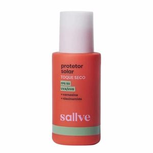 Protetor Solar Facial Sallve FPS 50 Toque Seco Efeito Matte com Niacinamida 40g