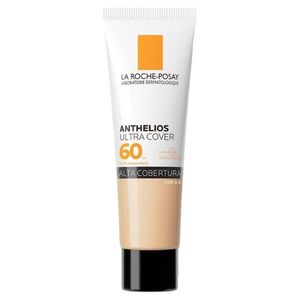 Protetor Solar Facial com Cor La Roche-Posay Anthelios Ultra Cover Cor 2 0 FPS 60 30g