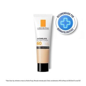 Protetor Solar Facial com Cor La Roche-Posay Anthelios Ultra Cover Cor 2 0 FPS 60 30g