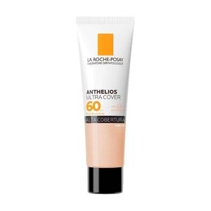 Protetor Solar Facial com Cor La Roche-Posay Anthelios Ultra Cover FPS 60 Cor 1 0 30g