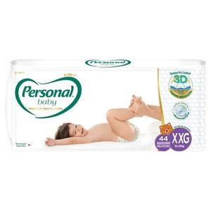 Fralda Personal Baby Premium Protection XXG 44 Unidades