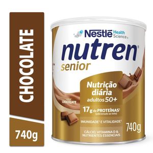 Nutren Senior Sabor Chocolate 740g Nestlé