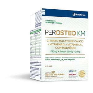 Perosteo KM 30 Tabletes Mastigáveis Eurofarma