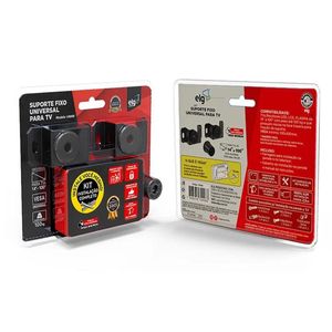 Suporte para Televisão ELG Fixo de Parede LCD/LED/Plasma/3D Universal