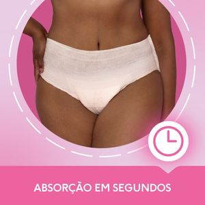 Roupa Íntima Descartável Feminina Plenitud Femme G/XG Leve 16 Pague 15