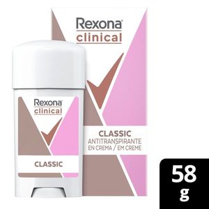 Desodorante Rexona Creme Clinical Classic 96H 58g