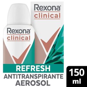 Desodorante Rexona Aerossol 150ml Clinical Refresh 96h