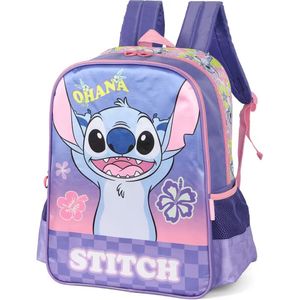 Mochila Stitch Violeta Maxlog