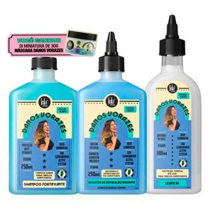 Kit Lola Danos Vorazes 250g + 250g + 200ml