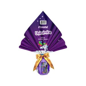Ovo de Páscoa Florestal Chocolate Branco Unicórnios 90g