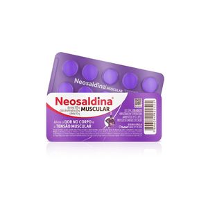 Neosaldina Muscular Analgésico e Relaxante Hypera 10 Comprimidos