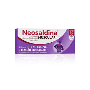 Neosaldina Muscular Analgésico e Relaxante Hypera 30 Comprimidos