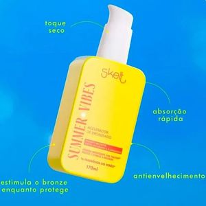 Acelerador de Bronzeado Summer Vibes 170ml Skelt