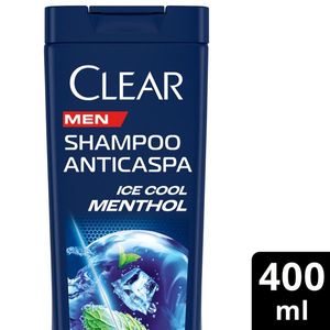 Shampoo Anticaspa Clear Men Icel Cool Menthol 400ml