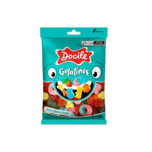 Bala Docile Gelatines Mix Divertido 80g