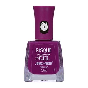 Esmalte Risqué DGel Puro Luxo Coleção Divas do Poder