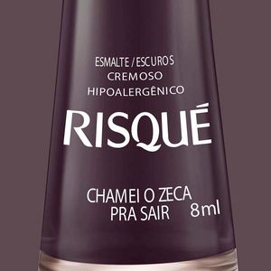 Esmalte Risqué Cremoso Chamei o Zeca para Sair 8ml