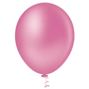 Balão Pic Pic 50 Unidades N°9 Redondo Rosa Forte