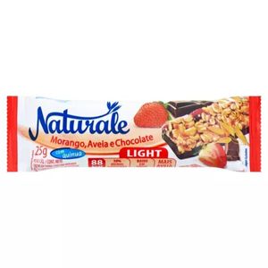 Barra De Cereal Naturale Aveia E Morango  25G
