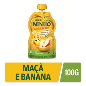 Iogurte Nestlé Maçã e Banana Ninho 100g