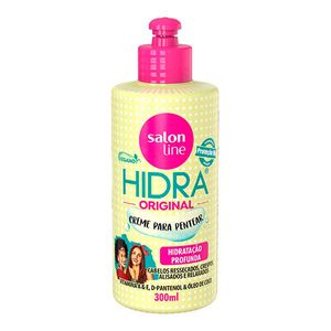 Creme para Pentear Salon Line Hidratante sem Enxágue Hidra 300ml