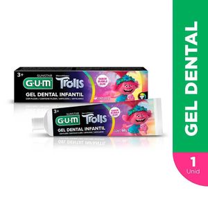 Gel Dental Gum 50g Trolls