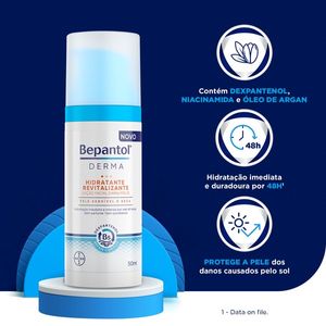 Hidratante Facial Revitalizante FPS25 Bepantol Derma 50ml Bayer
