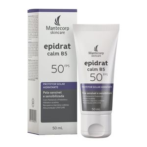 Protetor Solar Hidratante Epidrat Calm B5 FPS50 50ml Mantecorp