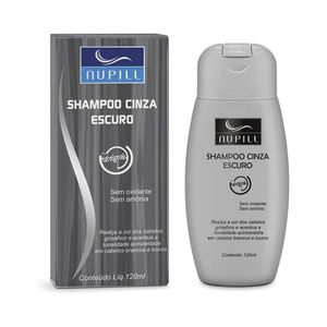Shampoo Nupill Cinza Escuro 120ml