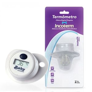 Termômetro Digital Chupeta Incoterm Baby Confort