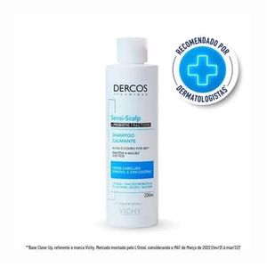 Shampoo Limpeza Calmante Vichy – Dercos Sensi Biotic - 200ml
