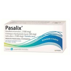 Pasalix 60 Comprimidos Revestidos Marjan Farma